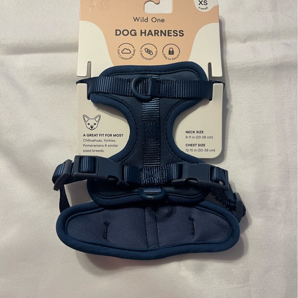Wild One Other - Navy Dog Harness